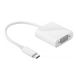 Переходник oneLounge USB Type-C to VGA Adapter White для Apple MacBook