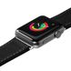 Кожаный ремешок Laut Safari Black для Apple Watch 42mm | 44mm SE | 6 | 5 | 4 | 3 | 2 | 1