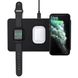 Бездротова зарядка Satechi Trio Wireless Charging Pad для iPhone | Samsung | Apple Watch | AirPods