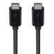 Зарядний кабель Belkin Thunderbolt 3 Cable USB-C to USB-C 100W 0.8m