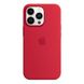 Силиконовый чехол iLoungeMax Silicone Case MagSafe (PRODUCT)RED для iPhone 13 Pro Max (с поддержкой анимации) OEM