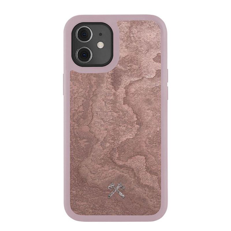 Купить Чехол из натурального камня Woodcessories Bumper Case Stone Canyon Red для iPhone 12 mini по лучшей цене в Украине 🔔 ,  наш интернет - магазин гарантирует качество и быструю доставку вашего заказа 🚀