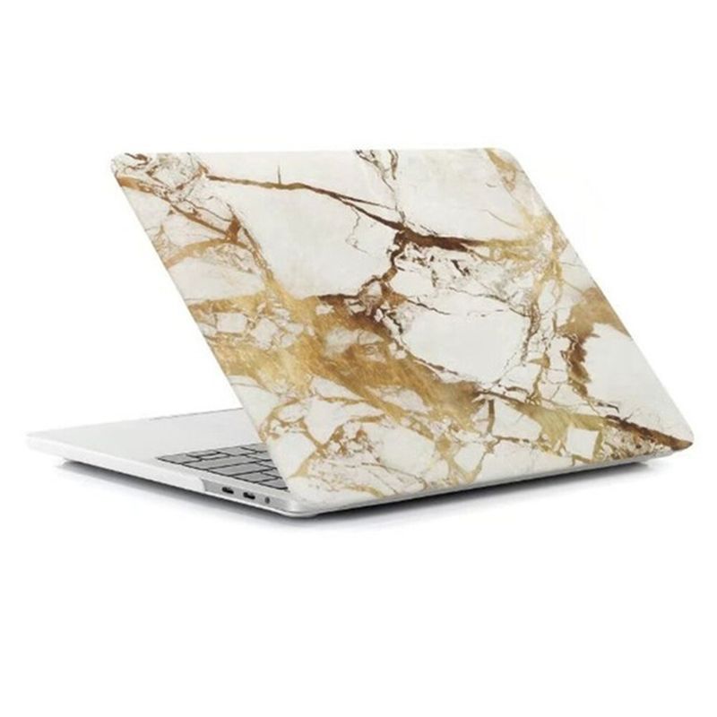Купить Пластиковый чехол oneLounge Marble White | Yellow для MacBook Pro 13" (M1 | 2020 | 2019 | 2018) по лучшей цене в Украине 🔔 ,  наш интернет - магазин гарантирует качество и быструю доставку вашего заказа 🚀