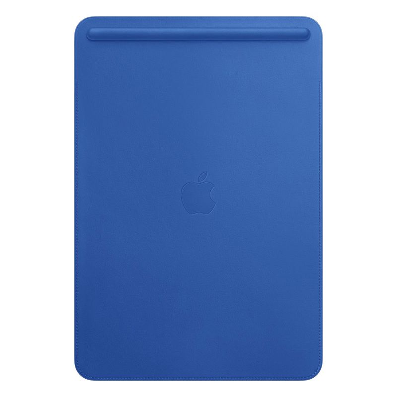 Купить Кожаный чехол Apple Leather Sleeve Electric Blue (MRFL2) для iPad Air 3 (2019) | Pro 10.5" по лучшей цене в Украине 🔔 ,  наш интернет - магазин гарантирует качество и быструю доставку вашего заказа 🚀