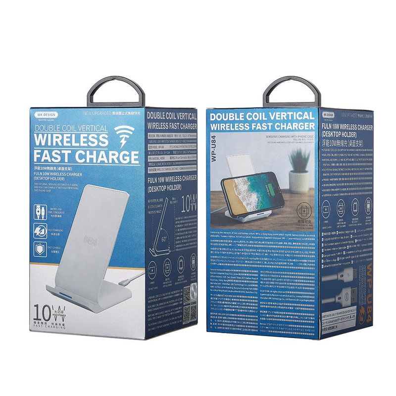 Купити Бездротове зарядний пристрій WK Design Wireless Charger Holder 10W біле за найкращою ціною в Україні 🔔, наш інтернет - магазин гарантує якість і швидку доставку вашого замовлення 🚀