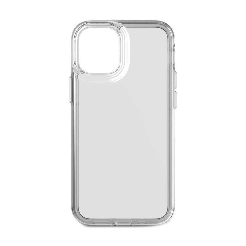 Купить Прозрачный силиконовый чехол Tech21 Evo Clear для iPhone 12 mini (Витринный образец) по лучшей цене в Украине 🔔 ,  наш интернет - магазин гарантирует качество и быструю доставку вашего заказа 🚀