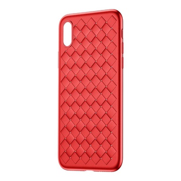 Купити Чохол Baseus BV Weaving червоний для iPhone X/XS за найкращою ціною в Україні 🔔, наш інтернет - магазин гарантує якість і швидку доставку вашого замовлення 🚀