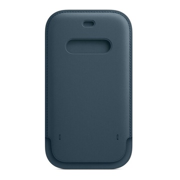 Купить Кожаный чехол-бумажник Apple Leather Sleeve with MagSafe Baltic Blue (MHYD3) для iPhone 12 | 12 Pro (Витринный образец) по лучшей цене в Украине 🔔 ,  наш интернет - магазин гарантирует качество и быструю доставку вашего заказа 🚀
