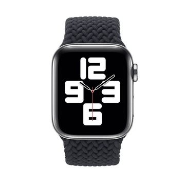 Купити Плетений монобраслет oneLounge Braided Solo Loop Charcoal Black для Apple Watch 44mm | 42mm Size M OEM за найкращою ціною в Україні 🔔, наш інтернет - магазин гарантує якість і швидку доставку вашого замовлення 🚀