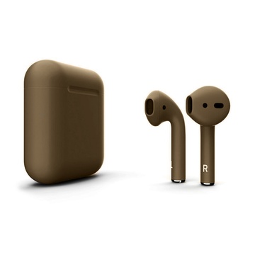 Купити Бездротові навушники Apple AirPods 2 Drab Dark Brown (MV7N2) за найкращою ціною в Україні 🔔, наш інтернет - магазин гарантує якість і швидку доставку вашого замовлення 🚀