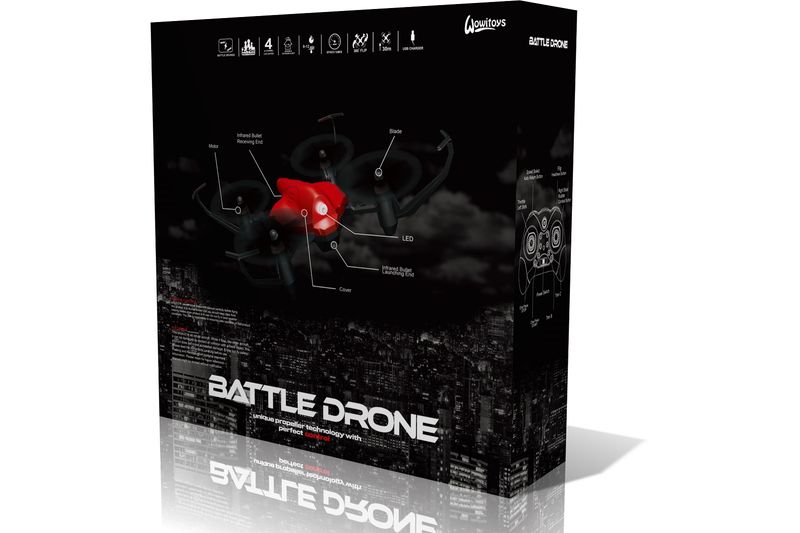 Купити Бій квадрокоптеров Wowitoys Battle Drone за найкращою ціною в Україні 🔔, наш інтернет - магазин гарантує якість і швидку доставку вашого замовлення 🚀