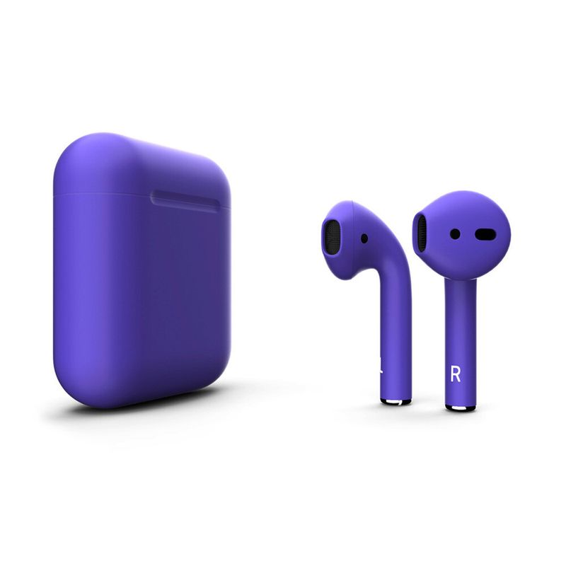 Купити Бездротові навушники Apple AirPods 2 з бездротовою зарядкою Ultra Violet (MRXJ2) за найкращою ціною в Україні 🔔, наш інтернет - магазин гарантує якість і швидку доставку вашого замовлення 🚀