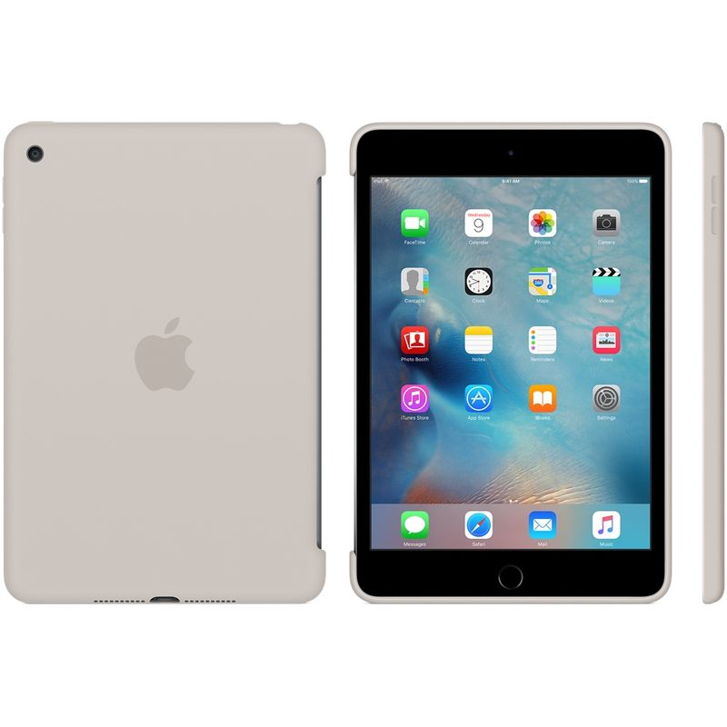 Купить Чехол Apple Silicone Case Stone (MKLP2) для iPad mini 4 по лучшей цене в Украине 🔔 ,  наш интернет - магазин гарантирует качество и быструю доставку вашего заказа 🚀