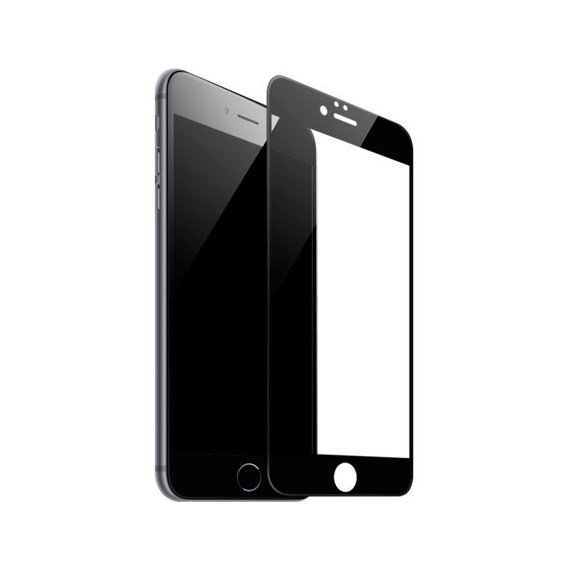Купити Защитное стекло Baseus Silk Screen Printed 0.2mm Black для iPhone 7 Plus | 8 Plus за найкращою ціною в Україні 🔔, наш інтернет - магазин гарантує якість і швидку доставку вашого замовлення 🚀