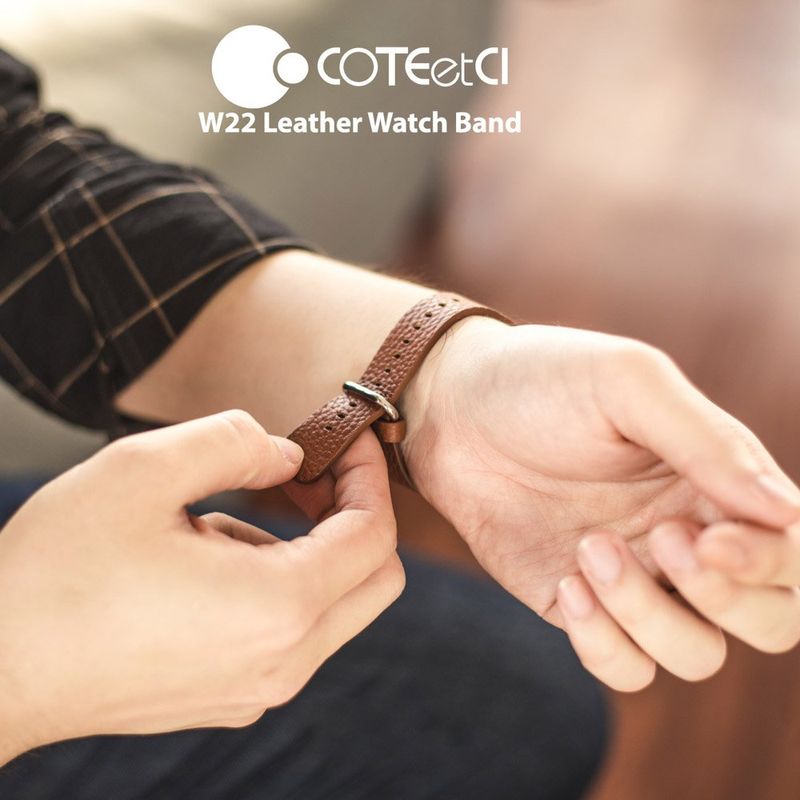 Купить Ремешок COTEetCI W22 Premier коричневый для Apple Watch 38/40mm по лучшей цене в Украине 🔔 ,  наш интернет - магазин гарантирует качество и быструю доставку вашего заказа 🚀