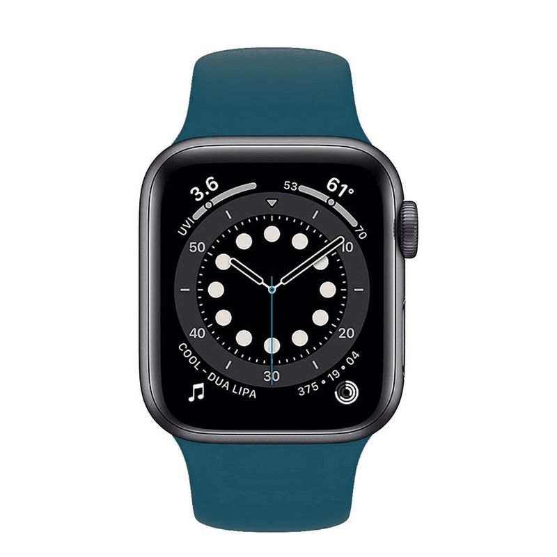 Купити Ремінець oneLounge Sport Band 38mm | 40mm Cosmos Blue для Apple Watch SE| 6 | 5 | 4 | 3 | 2 | 1 OEM за найкращою ціною в Україні 🔔, наш інтернет - магазин гарантує якість і швидку доставку вашого замовлення 🚀