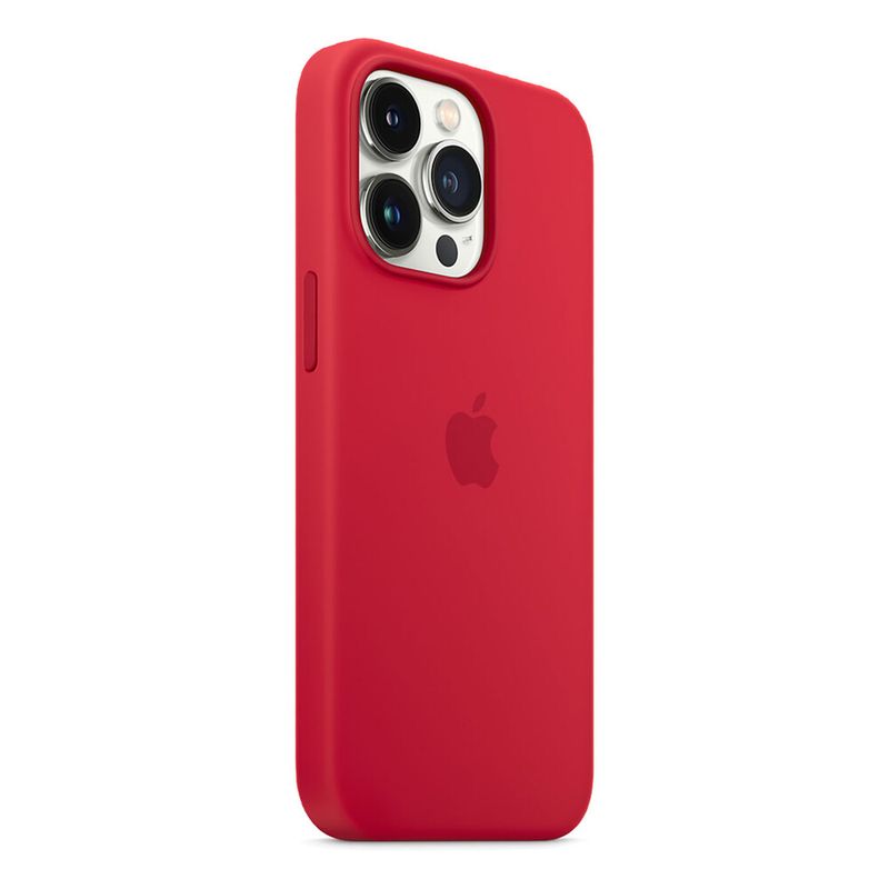 Силіконовий чохол Apple Silicone Case MagSafe (PRODUCT) RED (MM2L3) для iPhone 13 Pro
