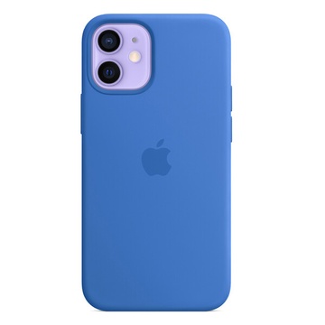 Купить Силиконовый чехол Apple Silicone Case MagSafe Capri Blue (MJYU3) для iPhone 12 mini по лучшей цене в Украине 🔔 ,  наш интернет - магазин гарантирует качество и быструю доставку вашего заказа 🚀