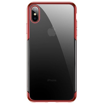 Купити Силіконовий чохол Baseus Shining червоний для iPhone XS Max за найкращою ціною в Україні 🔔, наш інтернет - магазин гарантує якість і швидку доставку вашого замовлення 🚀
