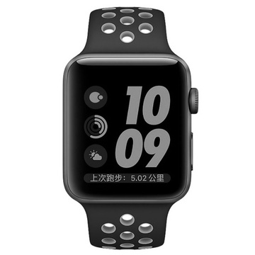 Купить Ремешок Coteetci W12 черный + серый для Apple Watch 42/44 мм по лучшей цене в Украине 🔔 ,  наш интернет - магазин гарантирует качество и быструю доставку вашего заказа 🚀