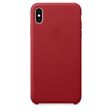 Купить Кожаный чехол красный для iPhone XS Max по лучшей цене в Украине 🔔 ,  наш интернет - магазин гарантирует качество и быструю доставку вашего заказа 🚀