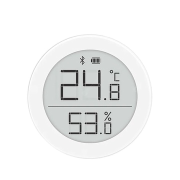 Купить Датчик температуры и влажности (гигрометр) Xiaomi Cleargrass Qingping HomeKit по лучшей цене в Украине 🔔 ,  наш интернет - магазин гарантирует качество и быструю доставку вашего заказа 🚀