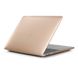 Пластиковий чохол oneLounge Soft Touch Metallic Gold для MacBook Pro 13" (2016-2019)