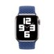 Плетеный монобраслет iLoungeMax Braided Solo Loop Atlantic Blue для Apple Watch 45mm | 44mm | 42mm Size M OEM