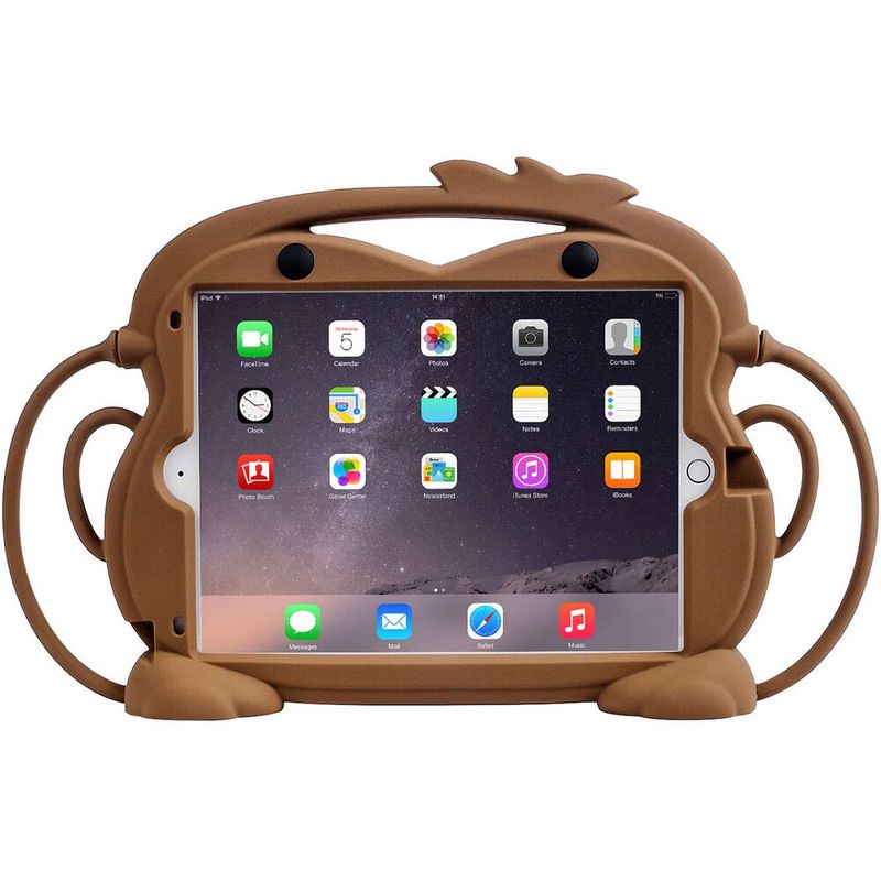 Купить Детский противоударный чехол oneLounge Monkey Brown для Apple iPad 7 | 8 10.2" (2019 | 2020) | Air 3 10.5" | Pro 10.5" по лучшей цене в Украине 🔔 ,  наш интернет - магазин гарантирует качество и быструю доставку вашего заказа 🚀