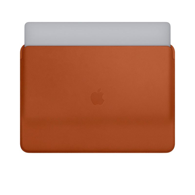 Купити Шкіряний чохол Apple Leather Sleeve Saddle Brown (MRQV2) для MacBook Pro 15" Touch with Bar за найкращою ціною в Україні 🔔, наш інтернет - магазин гарантує якість і швидку доставку вашого замовлення 🚀