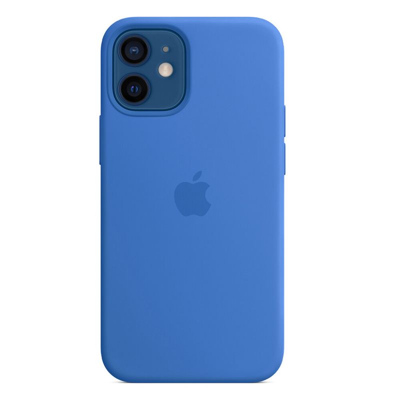 Купить Силиконовый чехол Apple Silicone Case MagSafe Capri Blue (MJYU3) для iPhone 12 mini по лучшей цене в Украине 🔔 ,  наш интернет - магазин гарантирует качество и быструю доставку вашего заказа 🚀