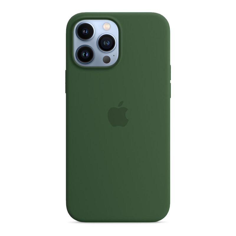 Силіконовий чохол Apple Silicone Case MagSafe Clover (MM2P3) для iPhone 13 Pro Max