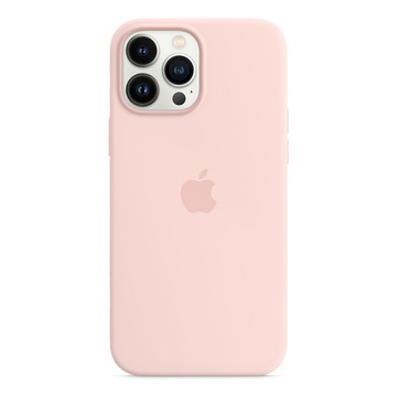 Силиконовый чехол Apple Silicone Case MagSafe Chalk Pink (MM2R3) для iPhone 13 Pro Max