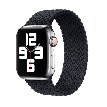 Купити Плетений монобраслет oneLounge Braided Solo Loop Charcoal Black для Apple Watch 40mm | 38mm Size S OEM за найкращою ціною в Україні 🔔, наш інтернет - магазин гарантує якість і швидку доставку вашого замовлення 🚀