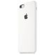 Силиконовый чехол Apple Silicone Case White (MKXK2) для iPhone 6s Plus