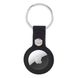 Силіконовий брелок з кільцем iLoungeMax Silicone Keychain Case Black для AirTag