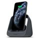 Подставка Spigen Apple 2-in-1 S316 Black для iPhone | Apple Watch | AirPods