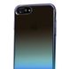 Полупрозрачный чехол Baseus Glaze синий для iPhone 8 Plus/7 Plus