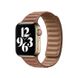 Шкіряний ремінець Apple Leather Link Saddle Brown для Apple Watch 44mm (M | L) Series SE| 6 | 5 | 4 (MY9J2)