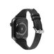 Шкіряний ремінець Hoco Ocean Wave Black для Apple Watch 40mm | 38mm SE | 6 | 5 | 4 | 3 | 2 | 1
