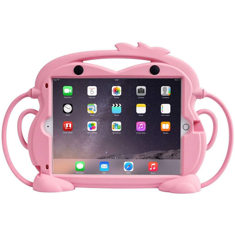 Купить Детский противоударный чехол oneLounge Monkey Pink для Apple iPad 7 | 8 10.2" (2019 | 2020) | Air 3 10.5" | Pro 10.5" по лучшей цене в Украине 🔔 ,  наш интернет - магазин гарантирует качество и быструю доставку вашего заказа 🚀
