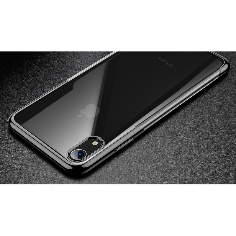 Купити Силіконовий чохол Baseus Shining чорний для iPhone XR за найкращою ціною в Україні 🔔, наш інтернет - магазин гарантує якість і швидку доставку вашого замовлення 🚀