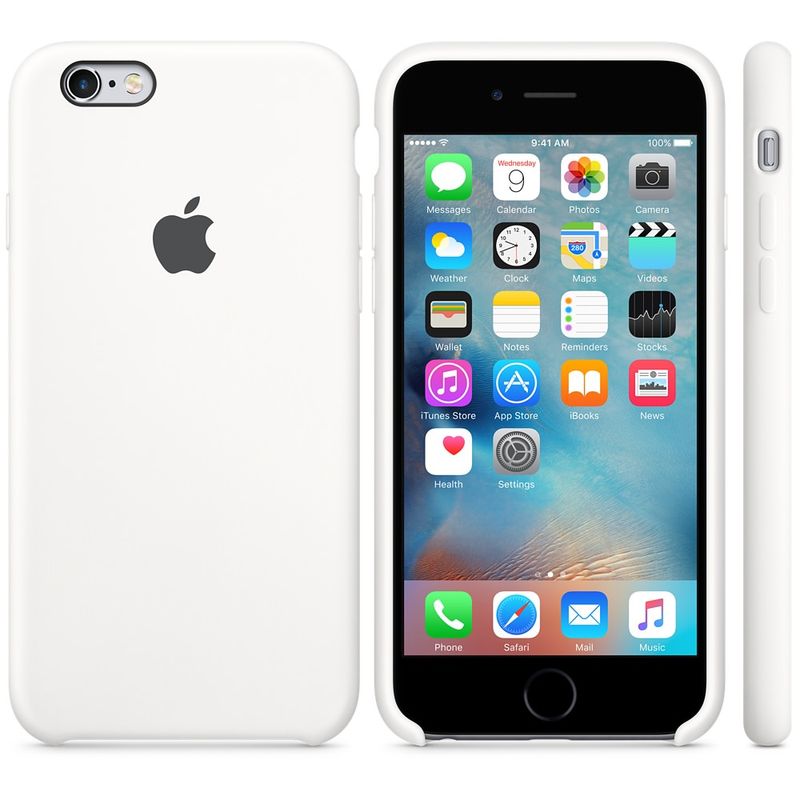 Купити Силіконовий чохол Apple Silicone Case White (MKXK2) для iPhone 6s Plus за найкращою ціною в Україні 🔔, наш інтернет - магазин гарантує якість і швидку доставку вашого замовлення 🚀