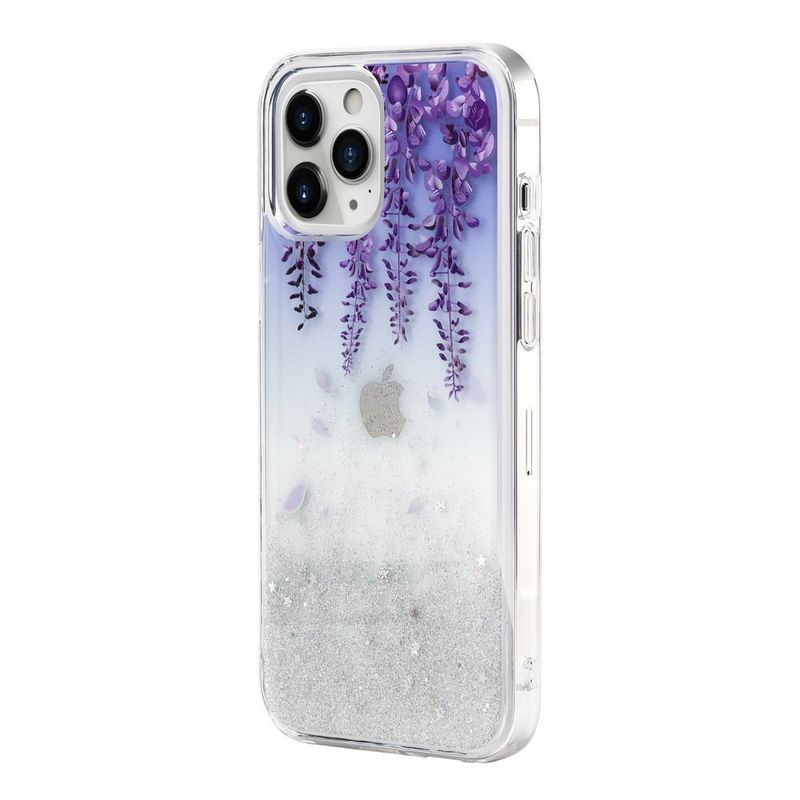 Купить Чехол Switcheasy Flash Wisteria фиолетовый для iPhone 12/12 Pro по лучшей цене в Украине 🔔 ,  наш интернет - магазин гарантирует качество и быструю доставку вашего заказа 🚀