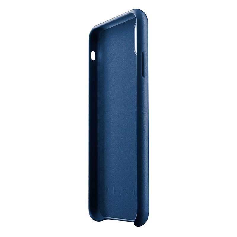 Купить Кожаный чехол с отделением для карт MUJJO Full Leather Wallet Case Monaco Blue для iPhone XS Max по лучшей цене в Украине 🔔 ,  наш интернет - магазин гарантирует качество и быструю доставку вашего заказа 🚀