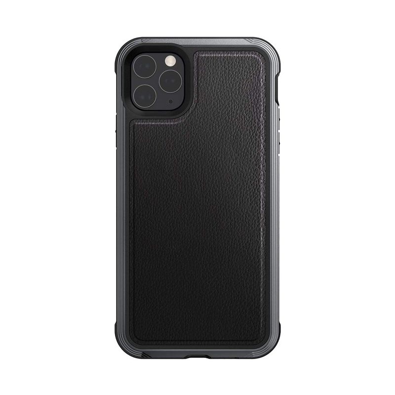 Купить Противоударный чехол X-Doria Defense LUX Black Leather для iPhone 11 Pro по лучшей цене в Украине 🔔 ,  наш интернет - магазин гарантирует качество и быструю доставку вашего заказа 🚀