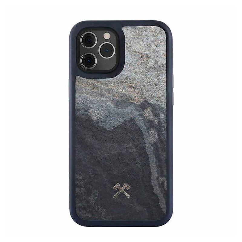 Купить Чехол из натурального камня Woodcessories Bumper Case Stone Camo Gray для iPhone 12 Pro Max по лучшей цене в Украине 🔔 ,  наш интернет - магазин гарантирует качество и быструю доставку вашего заказа 🚀