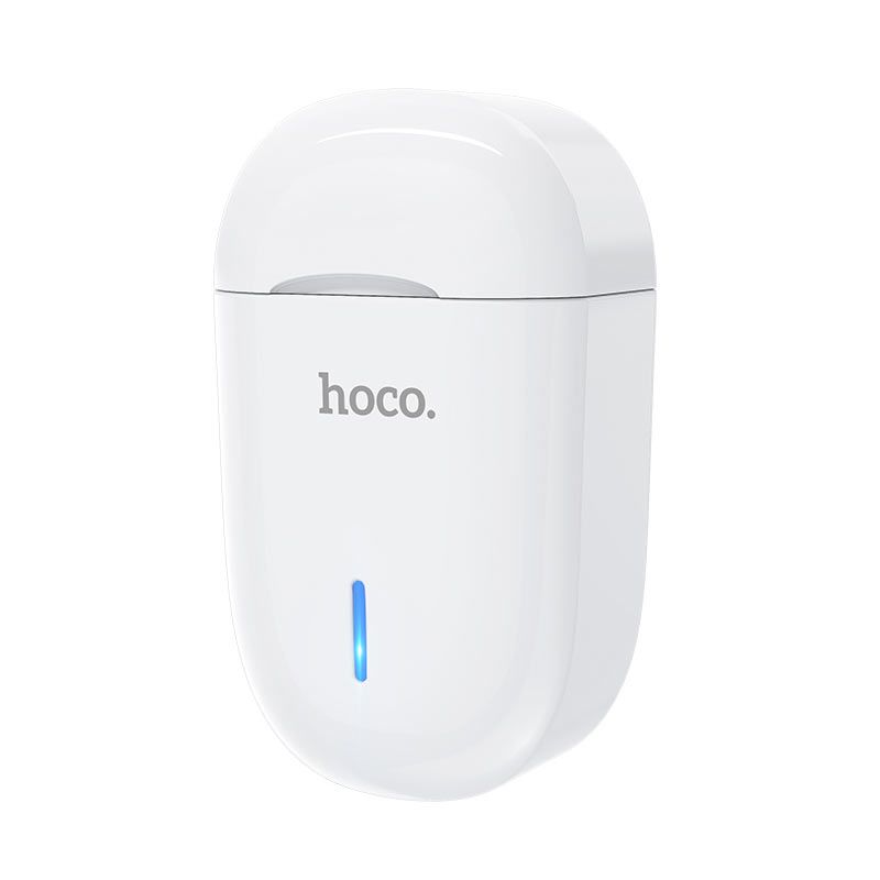 Купити Bluetooth гарнітура Hoco E55 Flicker з зарядним чохлом White за найкращою ціною в Україні 🔔, наш інтернет - магазин гарантує якість і швидку доставку вашого замовлення 🚀