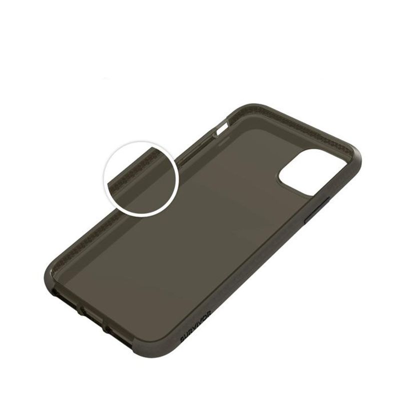 Купить Чехол Griffin Survivor Clear Black для iPhone 11 Pro Max по лучшей цене в Украине 🔔 ,  наш интернет - магазин гарантирует качество и быструю доставку вашего заказа 🚀