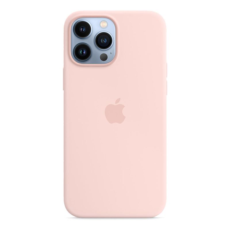 Силіконовий чохол Apple Silicone Case MagSafe Chalk Pink (MM2R3) для iPhone 13 Pro Max